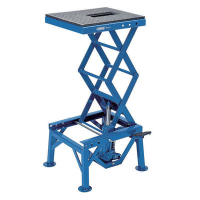 360LB Moto Lift: Hydraulic Foot-Lift, 4-Lock Positions for Enthusiasts/Shops/Training