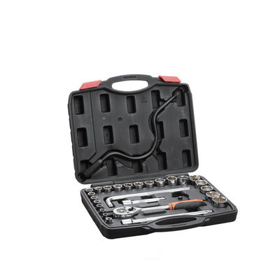 31-Piece 1/2" Socket Wrench Set: Durable for Auto & Mechanical Repairs