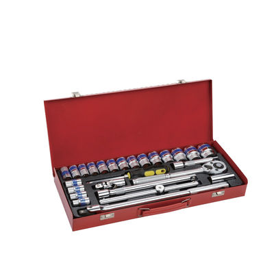 46-Piece 1/4" Socket Wrench Set: Durable for Electronics & Appliance Repairs