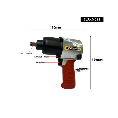 Heavy-Duty Twin Hammer Impact Wrench: For Auto/Industrial, High Torque