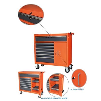 Cán sơn tĩnh điện 9 ngăn Tủ dụng cụ 1.0mm 42 inch