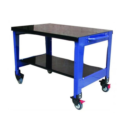 Bàn làm việc hạng nặng có thể khóa được màu xanh đen 1100X700X830mm
