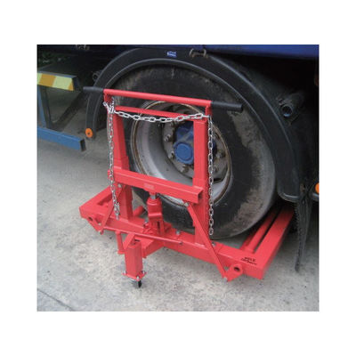 1500LB Heavy-Duty Wheel Dolly: Ultra-Low Access, Truck/Loader Wheel Maintenance