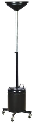 Swivel Casters Portable 5 Gallon Wheel Waste Oil Drainer